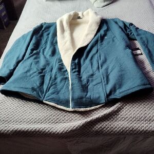 Eddie Bauer Fleece Lined Wrap Size Small